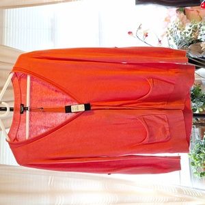 Talbots sweater orange nwt size small s